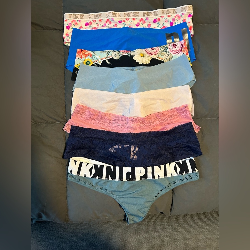 Assorted Victoria Secret/Pink Large underwear